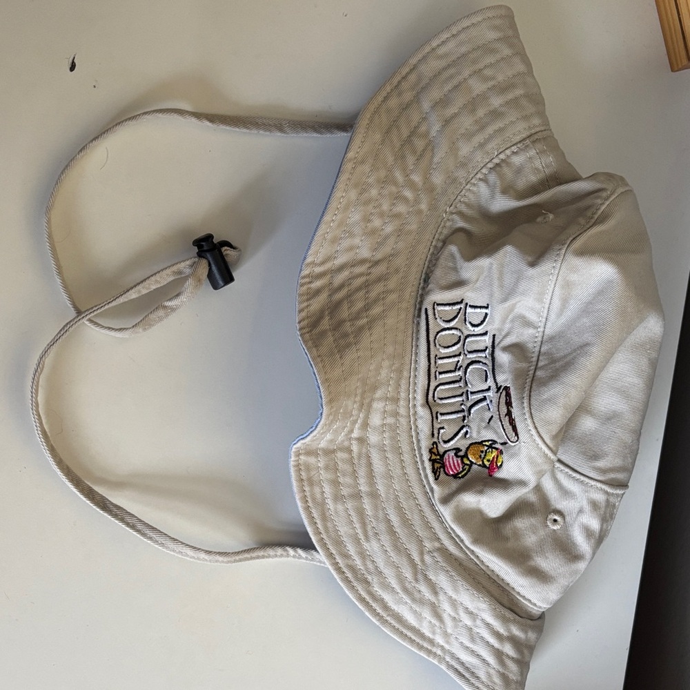 Kids Cream Bucket Hat